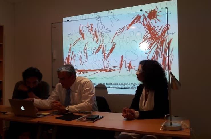 A família da criança na separação dos pais